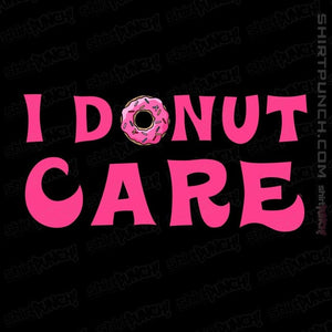 Shirts Magnets / 3"x3" / Black I Donut Care