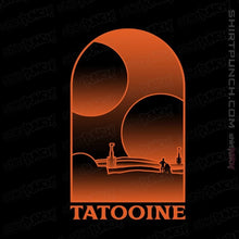 Load image into Gallery viewer, Shirts Magnets / 3&quot;x3&quot; / Black Tatooine
