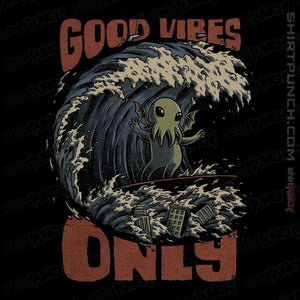 Secret_Shirts Magnets / 3"x3" / Black Good Vibes Only
