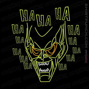 Shirts Magnets / 3"x3" / Black Neon Green Goblin