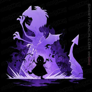 Secret_Shirts Magnets / 3"x3" / Black Bad Witch Dragon