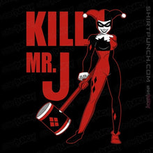 Load image into Gallery viewer, Daily_Deal_Shirts Magnets / 3&quot;x3&quot; / Black Kill Mr. J

