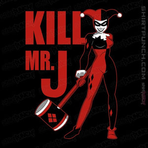 Daily_Deal_Shirts Magnets / 3"x3" / Black Kill Mr. J