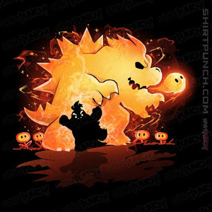 Daily_Deal_Shirts Magnets / 3"x3" / Black Super Dragon Evolution