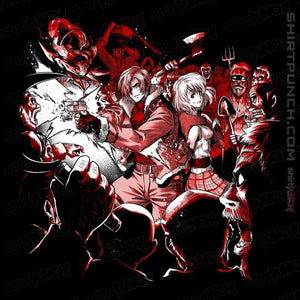 Daily_Deal_Shirts Magnets / 3"x3" / Black Survival Horror