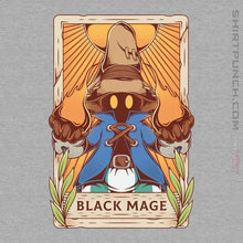 Load image into Gallery viewer, Secret_Shirts Magnets / 3&quot;x3&quot; / Sports Grey Black Mage Tarot Card
