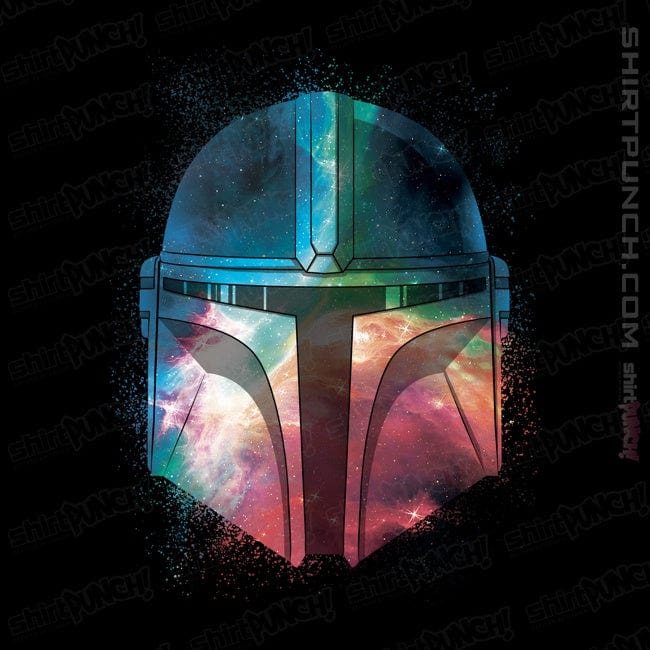 Daily_Deal_Shirts Magnets / 3"x3" / Black Galactic Mandalorian