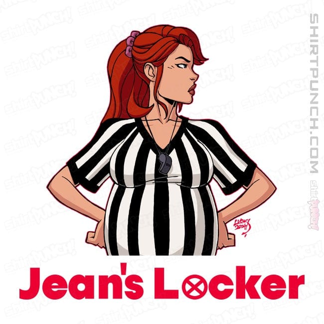 Daily_Deal_Shirts Magnets / 3"x3" / White Jean's Locker
