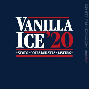 Shirts Magnets / 3"x3" / Navy Vanilla Ice 20