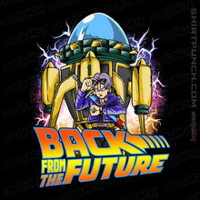 Load image into Gallery viewer, Daily_Deal_Shirts Magnets / 3&quot;x3&quot; / Black Back From The Future
