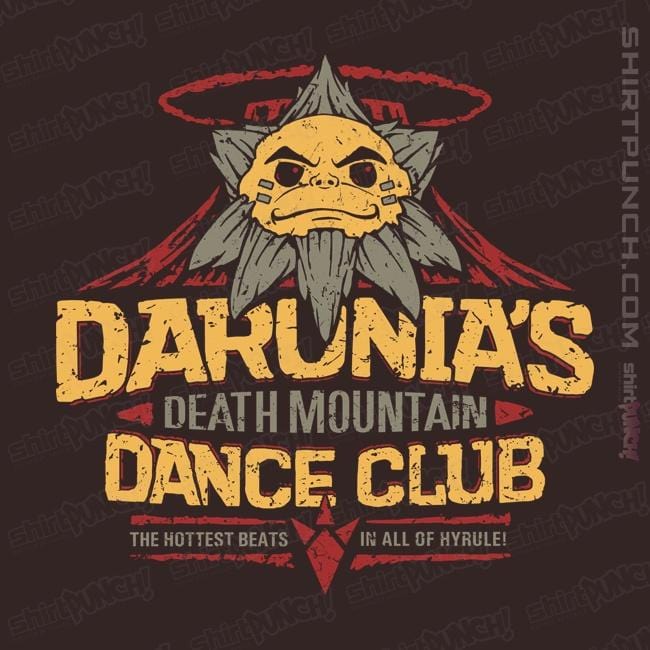 Shirts Magnets / 3"x3" / Dark Chocolate Darunia's Death Mountain