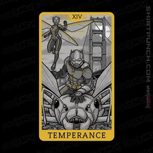 Load image into Gallery viewer, Shirts Magnets / 3&quot;x3&quot; / Black Tarot Temperance
