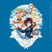 Load image into Gallery viewer, Secret_Shirts Magnets / 3&quot;x3&quot; / Sapphire The Sky Pirates
