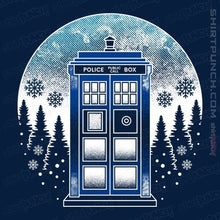 Load image into Gallery viewer, Secret_Shirts Magnets / 3&quot;x3&quot; / Navy Time And Space And Snow
