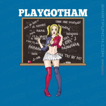 Load image into Gallery viewer, Shirts Magnets / 3&quot;x3&quot; / Sapphire Playgotham Harley
