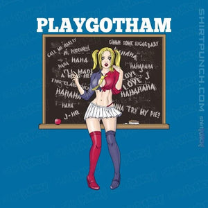 Shirts Magnets / 3"x3" / Sapphire Playgotham Harley