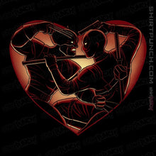 Load image into Gallery viewer, Daily_Deal_Shirts Magnets / 3&quot;x3&quot; / Black Love To Fight
