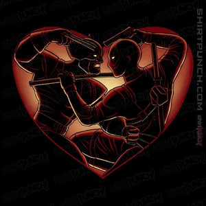 Daily_Deal_Shirts Magnets / 3"x3" / Black Love To Fight