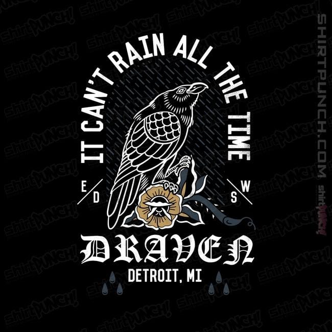 Shirts Magnets / 3"x3" / Black It Can't Rain All The Time