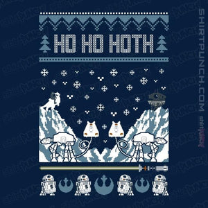 Shirts Magnets / 3"x3" / Navy Ho Ho Hoth