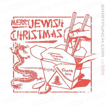 Load image into Gallery viewer, Shirts Magnets / 3&quot;x3&quot; / White Jewish Christmas

