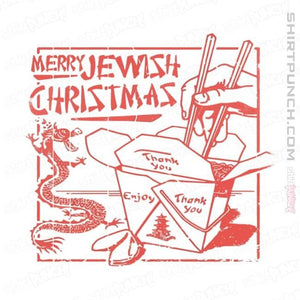 Shirts Magnets / 3"x3" / White Jewish Christmas
