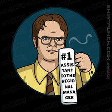 Load image into Gallery viewer, Secret_Shirts Magnets / 3&quot;x3&quot; / Black Assistant Number 1
