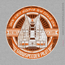 Load image into Gallery viewer, Shirts Magnets / 3&quot;x3&quot; / Sports Grey Rebel Scum Snowspeeder
