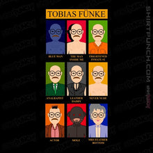 Load image into Gallery viewer, Daily_Deal_Shirts Magnets / 3&quot;x3&quot; / Black Who Is Tobias Funke

