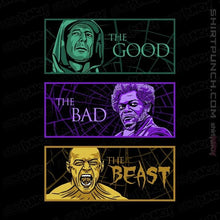 Load image into Gallery viewer, Shirts Magnets / 3&quot;x3&quot; / Black The Good, The Bad, And The Beast
