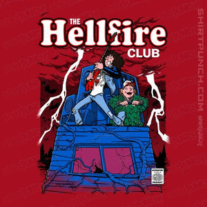 Daily_Deal_Shirts Magnets / 3"x3" / Red The Hellfire Club Comics