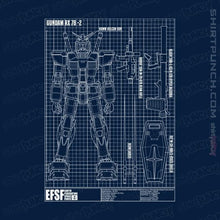 Load image into Gallery viewer, Secret_Shirts Magnets / 3&quot;x3&quot; / Navy RX 78 2 Blueprint
