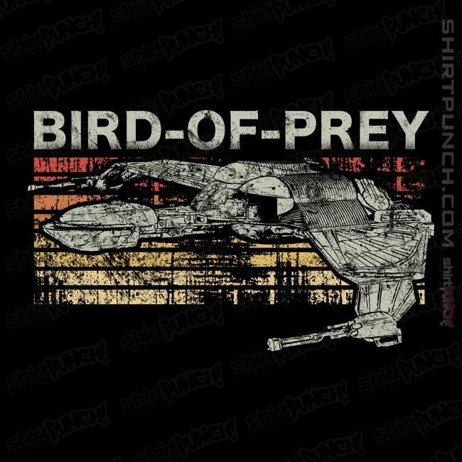 Shirts Magnets / 3"x3" / Black Retro Bird Of Prey