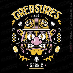 Shirts Magnets / 3"x3" / Black Treasures And Garlic