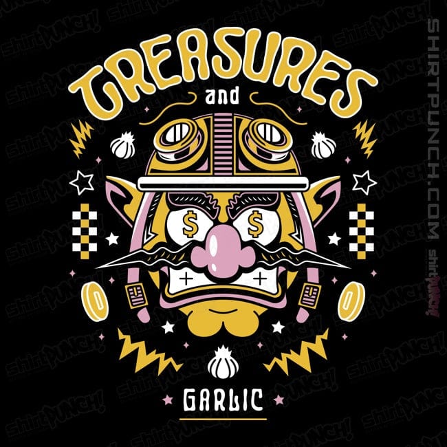 Shirts Magnets / 3"x3" / Black Treasures And Garlic