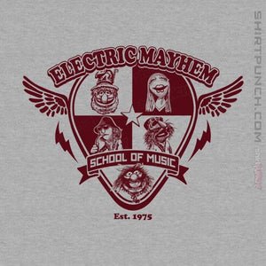 Shirts Magnets / 3"x3" / Sports Grey Electric Mayhem School Of Music