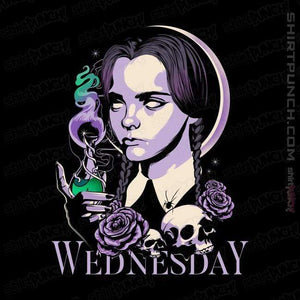 Shirts Magnets / 3"x3" / Black Wednesday Addams