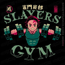 Load image into Gallery viewer, Secret_Shirts Magnets / 3&quot;x3&quot; / Black Tanjiro Slayers Gym
