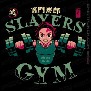 Secret_Shirts Magnets / 3"x3" / Black Tanjiro Slayers Gym
