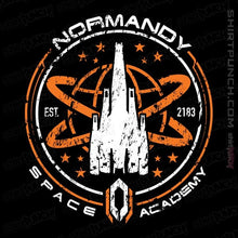 Load image into Gallery viewer, Secret_Shirts Magnets / 3&quot;x3&quot; / Black Normandy Space Academy

