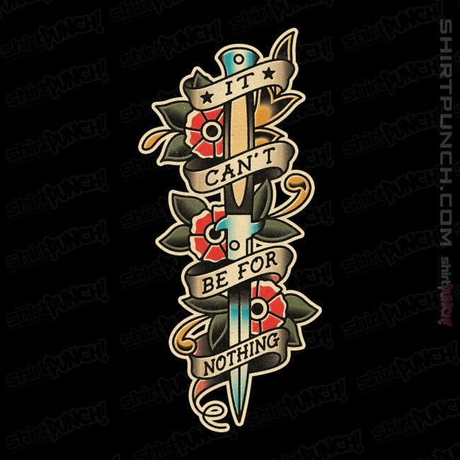 Secret_Shirts Magnets / 3"x3" / Black It Can't Be For Nothing