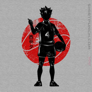Shirts Magnets / 3"x3" / Sports Grey Crimson Yū Nishinoya
