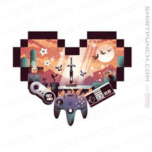 Load image into Gallery viewer, Shirts Magnets / 3&quot;x3&quot; / White Zelda Heart

