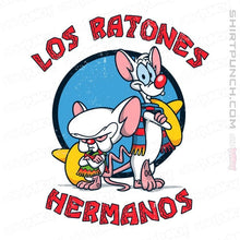 Load image into Gallery viewer, Daily_Deal_Shirts Magnets / 3&quot;x3&quot; / White Los Ratones Hermanos
