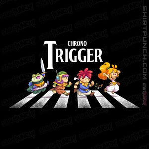 Daily_Deal_Shirts Magnets / 3"x3" / Black Chrono Trigger Road