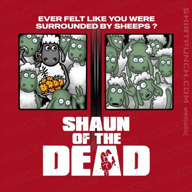 Shirts Magnets / 3"x3" / Red Sheep Of The Dead