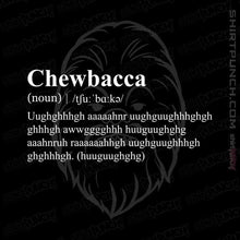 Load image into Gallery viewer, Shirts Magnets / 3&quot;x3&quot; / Black Chewbacca Dictionary
