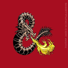 Load image into Gallery viewer, Shirts Magnets / 3&quot;x3&quot; / Red Bone Dragon
