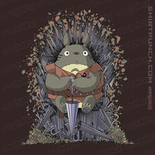 Load image into Gallery viewer, Shirts Magnets / 3&quot;x3&quot; / Dark Chocolate The Umbrella Throne
