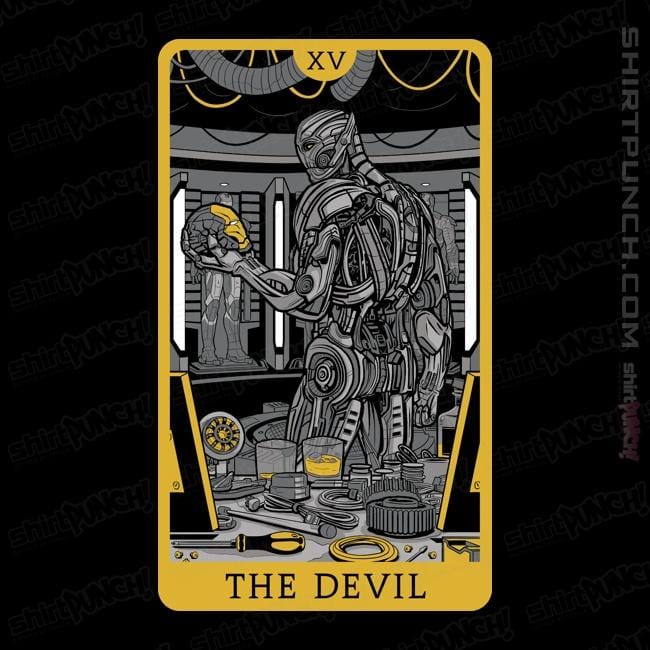 Shirts Magnets / 3"x3" / Black Ultron The Devil